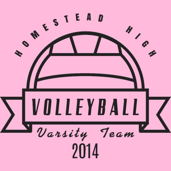 Volleyball Template DNT001 BW Thumbnail