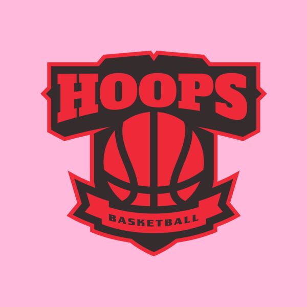 Hoops Basketball logo template  Thumbnail