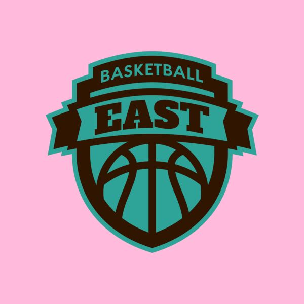 East Basketball logo template Thumbnail