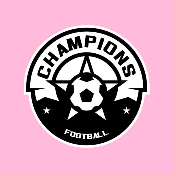 Champions Football logo template Thumbnail