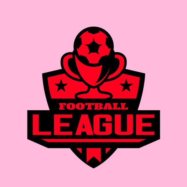 League Football logo template Thumbnail