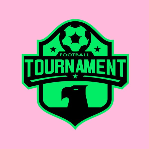 Tournament Football logo template 02 Thumbnail