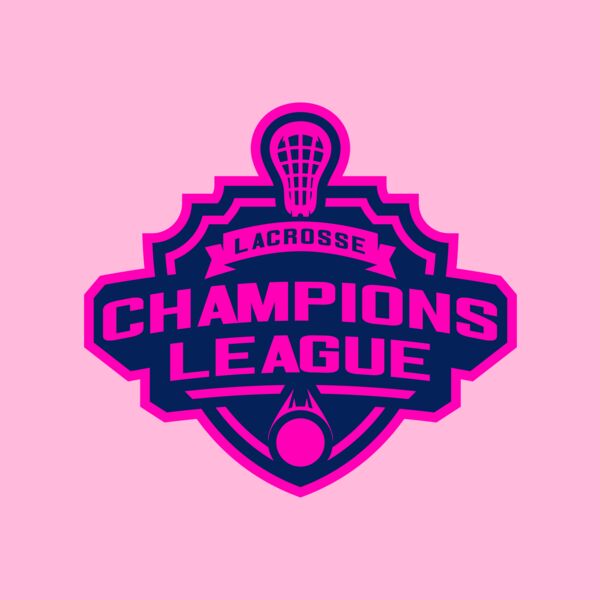 Champions League Lacrosse Team Logo Template Thumbnail