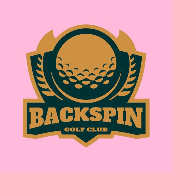 Backspin Golf club logo template Thumbnail