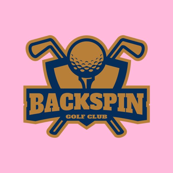 Backspin Golf Club logo template Thumbnail