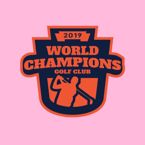World Champions Golf club logo template Thumbnail