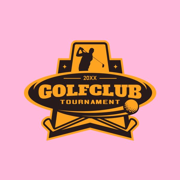 Golf club Tournament logo template 05 Thumbnail