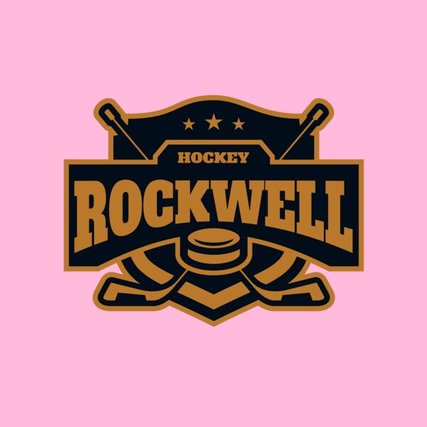 Rockwell Hockey logo template Thumbnail