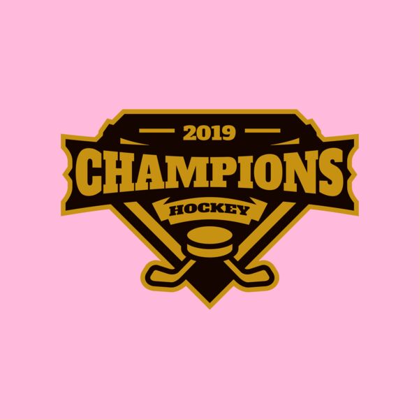 Champions Hockey logo template Thumbnail