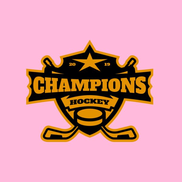 Champions Hockey logo template 02 Thumbnail