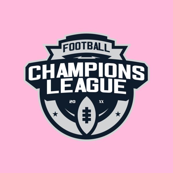 Champions League Football logo template Thumbnail