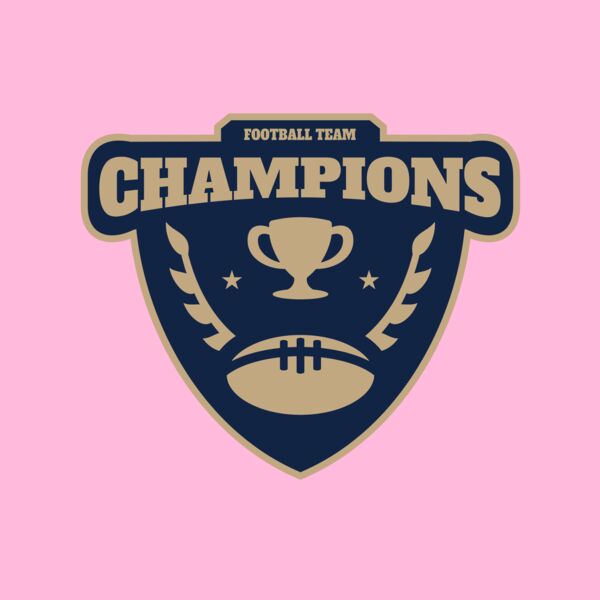 Champions Football Team logo template Thumbnail