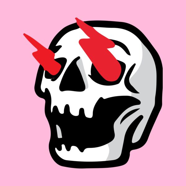 Elements Skull logo template Thumbnail