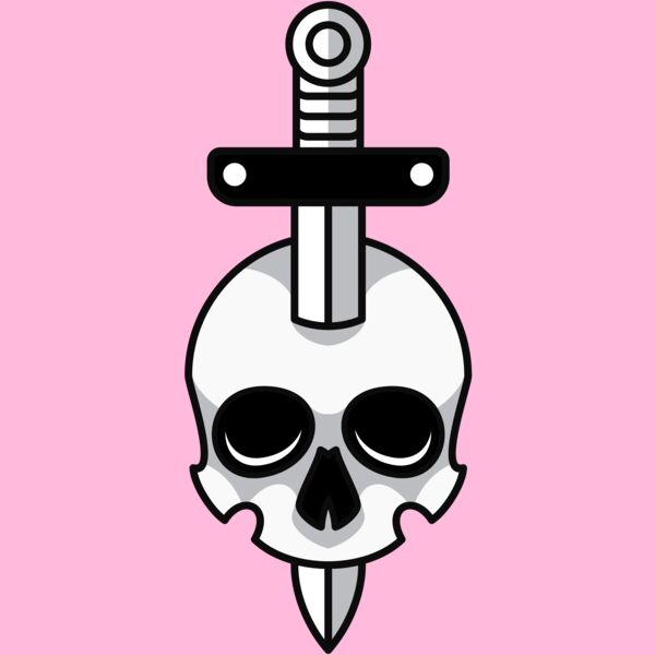 Elements Skull logo template 07 Thumbnail