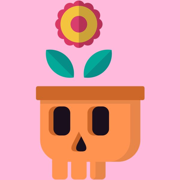 Elements Skull logo template 08 Thumbnail