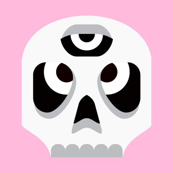 Elements Skulls logo template 18 Thumbnail