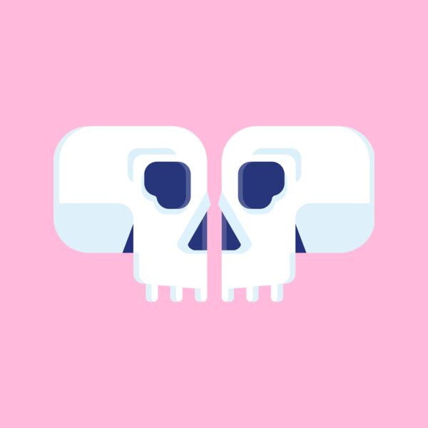 Elements Skulls logo template 21 Thumbnail