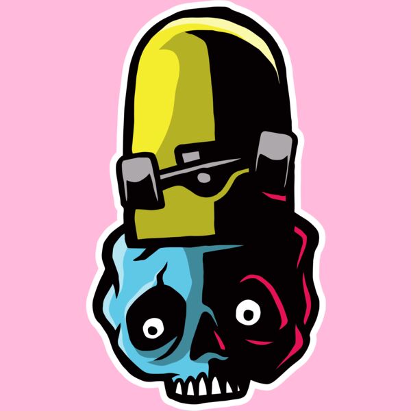 Elements Skulls logo template 105 Thumbnail