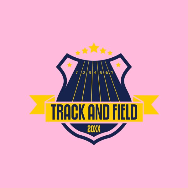 Track & Field Team Logo 06 Thumbnail