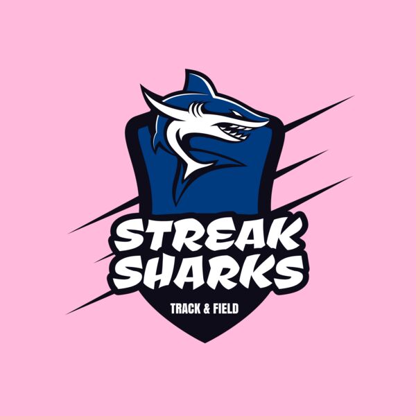 Sharks Track & Field Team Logo 01 Thumbnail
