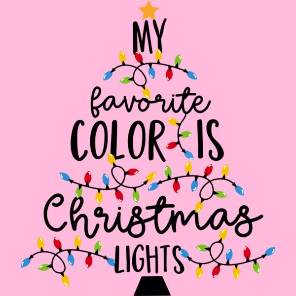 My favourite colour is christmas light Thumbnail